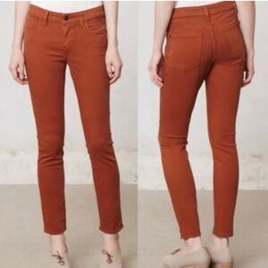 Anthropologie Pilcro & The Letterpress Fit Stet Jeans Size 25 Slim Ankle